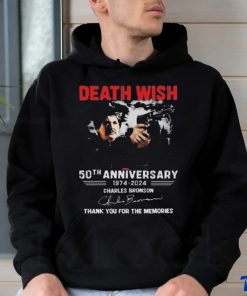 Death Wish 50th Anniversary 1974 – 2024 Charles Bronson Thank You For The Memories T Shirt