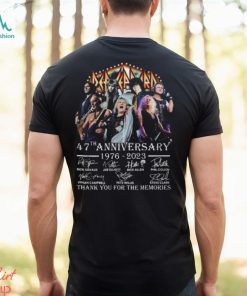 Def Leppard Hard Rock 47th Anniversary 1976 – 2023 Thank You For The Memories Unisex T Shirt