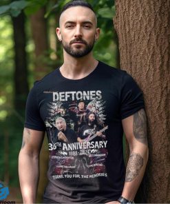 Deftones 36th Anniversary 1988 – 2024 Thank You For The Memories Merch, Deftones Album Shirt, Deftones Tour 2024 T Shirt