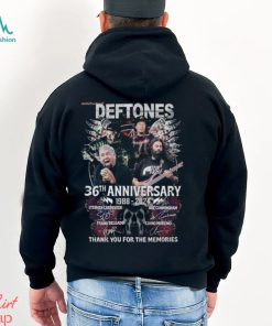 Deftones 36th Anniversary 1988 – 2024 Thank You For The Memories Merch, Deftones Album Shirt, Deftones Tour 2024 T Shirt