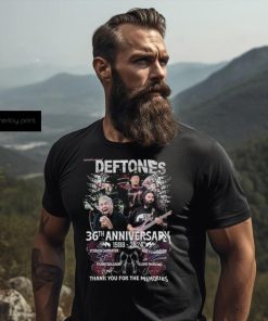 Deftones 36th Anniversary 1988 – 2024 Thank You For The Memories Merch, Deftones Album Shirt, Deftones Tour 2024 T Shirt