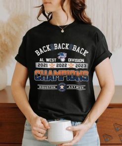 The Champions Houston Astros AL West Division 2023 Shirt - teejeep