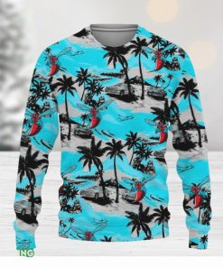 Delaware State Hornets Tropical Patterns For Fans Club Gifts Knitted Christmas Sweater Gift Holidays