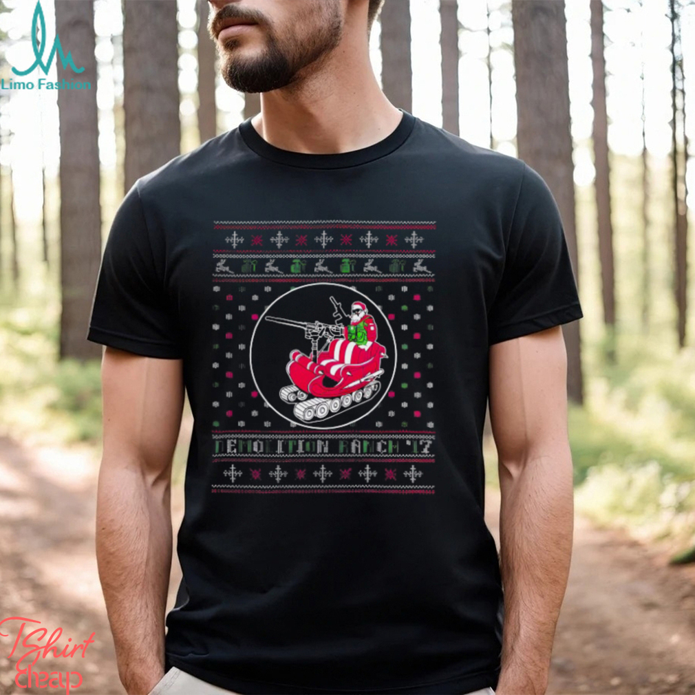 Demolition Ranch – Yessssss!!!!! Demo Ranch Christmas – Print Dark Front Shirt Demolition Ranch – Yessssss!!!!! Demo Ranch Christmas – Print Dark Front Shirt