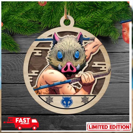 Demon Slayer Inosuke Hashibira Christmas Tree Decorations Xmas Gift Ornament