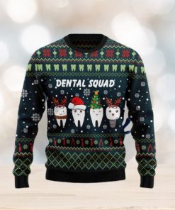 Dental Squad Ugly Christmas Sweater Style Gift For Men And Women