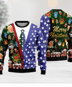 Dentist Merry Christmas Ugly Christmas Sweater Funny Gift For Men And Women Family Holidays