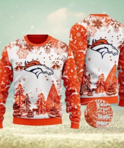 Denver Broncos Special Christmas Ugly Sweater