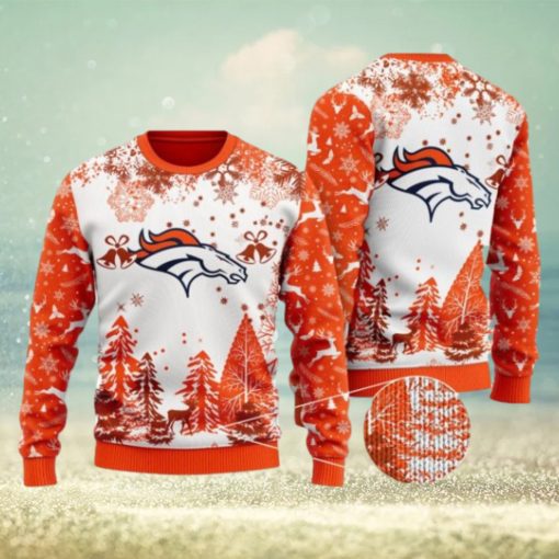 Denver Broncos Special Christmas Ugly Sweater