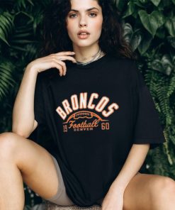 Denver Broncos football Starter Half Ball Team 1960 T shirt