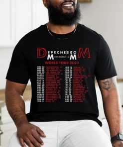 Depeche Mode Memento Mori Tour 2023 Two Sides T shirt