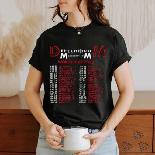 Depeche Mode Memento Mori Tour 2023 Two Sides T shirt