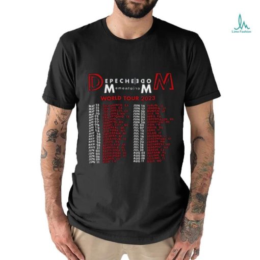 Depeche Mode Memento Mori Tour 2023 Two Sides T shirt
