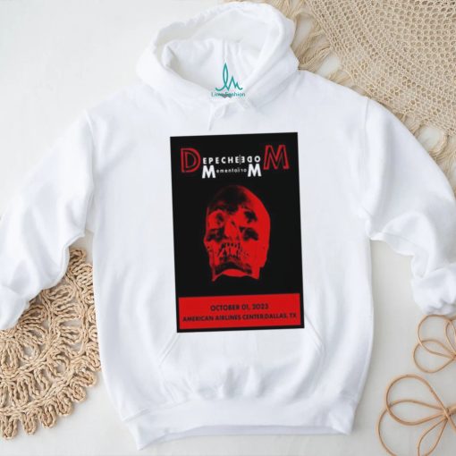 Depeche Mode Memento Mori Tour Oct 1, 2023 American Airlines Center Dallas, TX Poster shirt