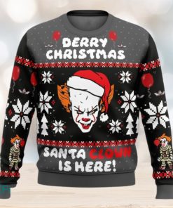 Derry Christmas Pennywise The Clown Ugly Christmas Sweaters 3D Super Hot