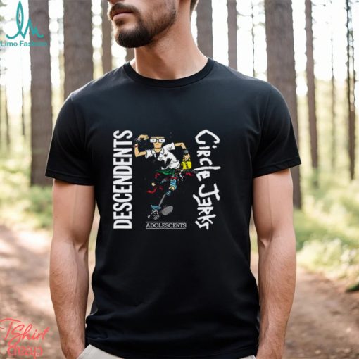 Descendents And Circle Jerks 2024 Tour Merch, Descendents And Circle Jerks Tour Dates 2024 Setlist T Shirt