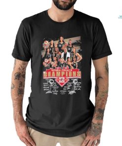 Design 2023 WNBA finals champions back 2 back team girl player signatures shirt