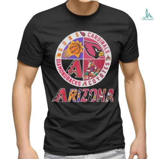Design Arizona Sports Teams Logo Unisex T Shirt