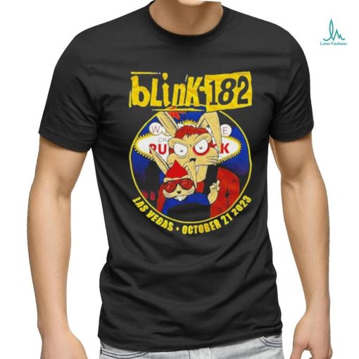 Design Blink 182 Nevada October 21st, 2023 Las Vegas Show Shirt