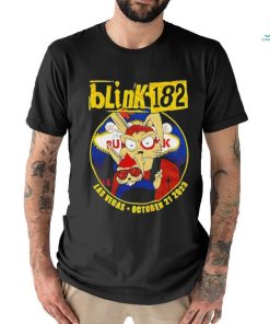 Design Blink 182 Nevada October 21st, 2023 Las Vegas Show Shirt