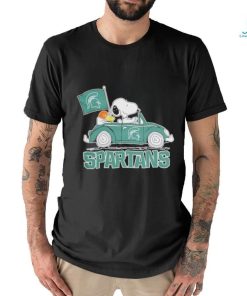 Design Blyth spartans Peanuts Snoopy car cartoon sports shirt