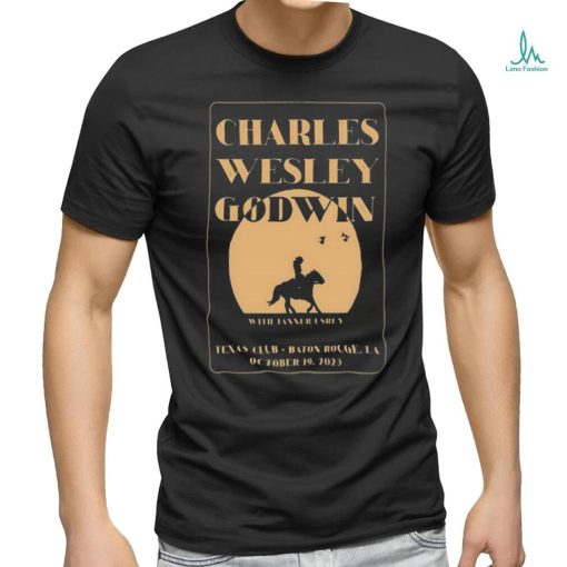Design Charles Wesley Godwin Baton Rouge LA Tour Oct 19 2023 Poster shirt