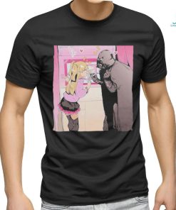 Design Darth Vader And Cute Girl Anime T Shirt