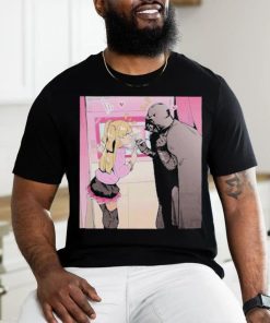 Design Darth Vader And Cute Girl Anime T Shirt
