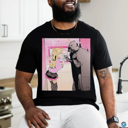 Design Darth Vader And Cute Girl Anime T Shirt
