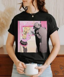 Design Darth Vader And Cute Girl Anime T Shirt