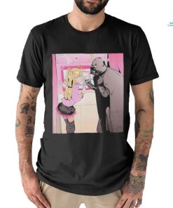 Design Darth Vader And Cute Girl Anime T Shirt