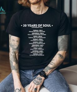 Design Joss Stone 20 Years Of Soul Black T Shirt