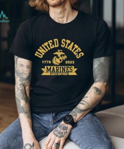 Design United States Marines 248Th Marine Corps Birthday 2 Sided Shirt