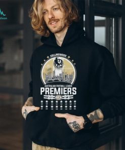 Design collingwood Australian football league premierss 2023 year shirt