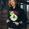 Pine tree Snoopy and Woodstock merry Christmas shirt