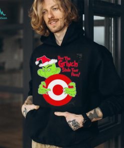 Design santa Grinch how the Grinch stole your face Target christmas shirt