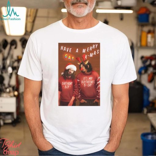Desus Christmas Daryl & Jesus The Walking Dead shirt