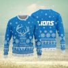 Houston Texans Christmas Ball Snowfalke Pattern Knitted Sweater