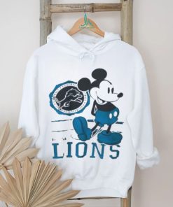 Detroit Lions Footbal Logo Mickey Mouse shirt