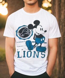 Detroit Lions Footbal Logo Mickey Mouse shirt