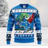 Minnesota Vikings Funny Grinch Knitted Christmas 3D Sweater For Fans