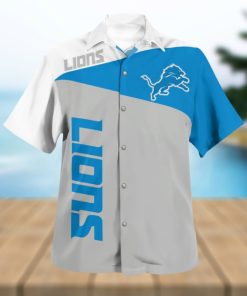 Detroit Lions Lei 3D Hawaiian Shirt Best For Fans Beach Gift For Men And Women