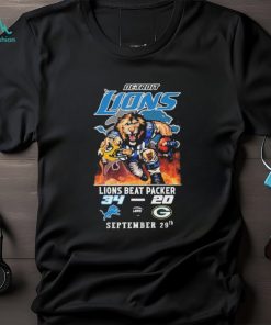 Detroit Lions Lions Beat Packer 34 20 September 29th, 2023 Shirt
