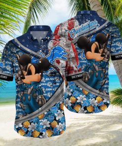 Detroit Lions NFL aloha shirt