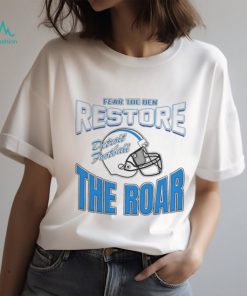 Detroit Lions football fear the den restore the roar shirt