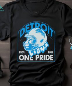 Detroit Lions on Pride 1930 shirt