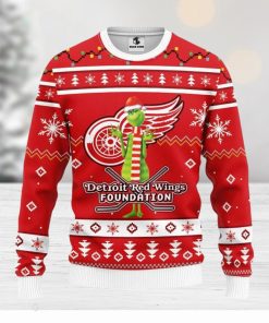 Detroit Red Wings Funny Grinch Xmas Ugly Christmas Sweater Best Christmas Gift Ideas