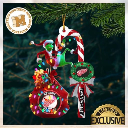 Detroit Red Wings NHL Grinch Candy Cane Personalized Xmas Gifts Christmas Tree Decorations Ornament_30006764 1 800×800