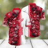 Disney Mickey Mouse Floral Aloha Summer Hawaiian Shirt