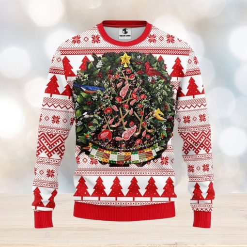 Detroit Red Wings Tree Ball Xmas Ugly Christmas Sweater Best Christmas Gift Ideas